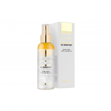 FarmStay Сыворотка-спрей увлажняющая масляная - Derma cube radiance oil serum mist, 120мл