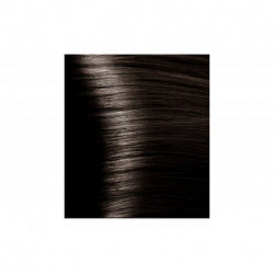 Kapous Professional HY 4.07 Коричневый натуральный холодный, крем-краска для волос с гиалуроновой кислотой, 100 мл