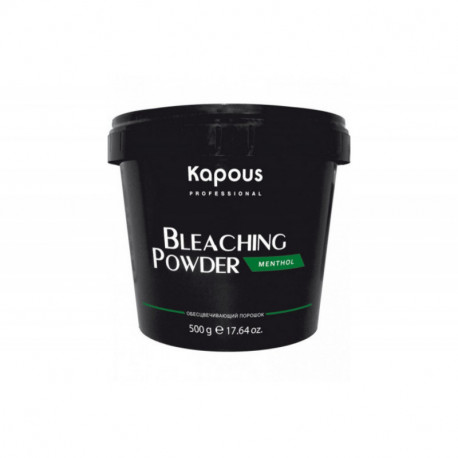 Kapous Professional Обесцвечивающий порошок для волос Bleaching Powder Menthol, 500 г