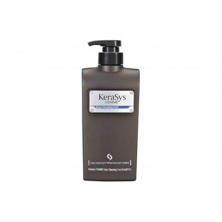 KeraSys Шампунь для волос мужской «освежающий» - Homme deep cleansing cool, 550мл