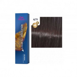 Стойкая крем-краска для волос Wella Professional Koleston Perfect Me+ 4/71 Тирамису, 60 мл