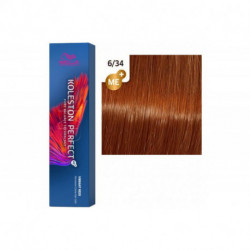 Стойкая крем-краска для волос Wella Professional Koleston Perfect Me+ 6/34 Медовый пунш, 60 мл