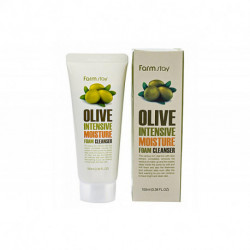 FarmStay Пенка очищающая с экстрактом оливы - Olive intensive moisture foam cleans, 100мл