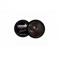 FarmStay Патчи гидрогелевые с муцином черной улитки - Black snail hydrogel eye patch, 60шт