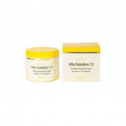 Jigott Крем для лица энергетический - Vita solution 12 synergy ampoule cream, 100мл