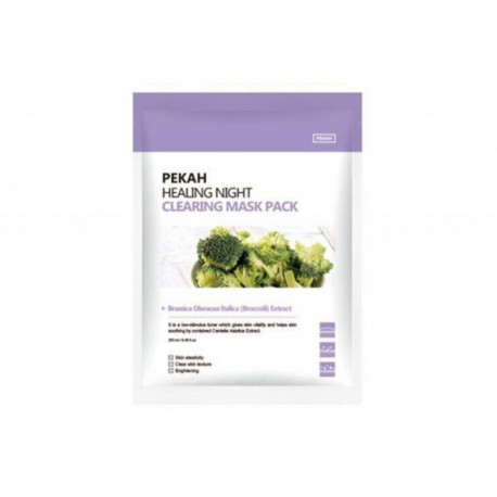 Pekah Маска вечерняя очищающая - Healing night clearing mask pack, 5шт*25мл (упаковка)