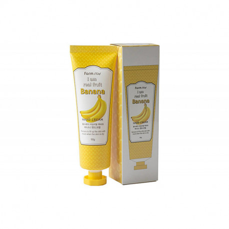 FarmStay Крем для рук с экстрактом банана - I am real fruit banana hand cream, 90мл